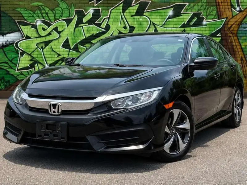 2019 Honda Civic LX, crystal black pearl